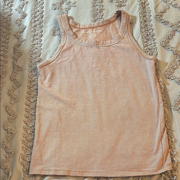 American Eagle Striped Tank Top - Picture 1 of 2